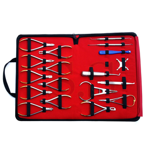 Juego de Instrumentos de Ortodoncia Básica Bone Bridge Dental, 18 Piezas, Kit Manual de Acero Inoxidable Compuesto, Certificado CE - Product Image 5