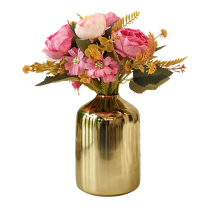 Modern Brass <b>Gold</b> <b>Vase</b> Tabletop Decor for Wedding Party Arrangement High Quality Flower <b>Vase</b> Use Wedding Party Decorative - Product Image 1