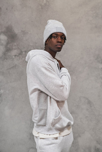 Hoodie and Sweatshirt Thermal 100% Cotton <b>Acid</b> Wash French Terry Heavyweight Oversized <b>Drop</b> Shoulder Boxy Hoodies for Men's - Product Image 5