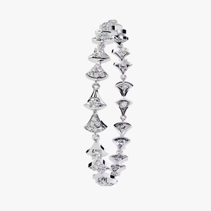 18k White Gold Plated Moissanite Mix Diamond Bracelet & Bangle Round Cut Jewelry - Product Image 1