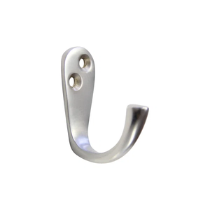 Wholesale Cast Silver Metal Furniture Hardware <b>Hooks</b> Decorative <b>Single</b> Prone Wall Mount Hanger Durable Utility <b>Hook</b> for <b>Coats</b> - Product Image 3
