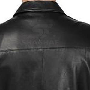 Vestes en cuir, vestes en cuir souple pour hommes, tenue tendance et mode, look décontracté pour tous les jours, vestes d'hiver - Product Image 4