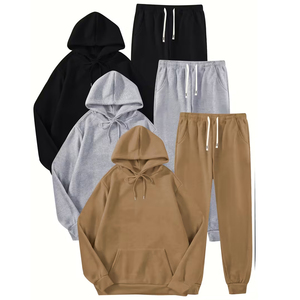 Best Price New Fabric Breathable Men Tracksuit Set Wholesale Plain Blank Custom Made Zipper Tracksuits For <b>Boys</b> - Product Image 6