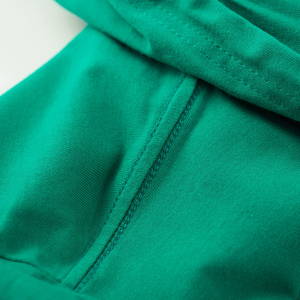 Hoodie d'été à manches courtes, respirant, coupe ample, en coton mélangé, couleur unie, séchage rapide, pour hommes - Product Image 5