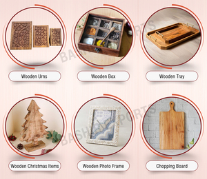 Vendedor Confiable que Vende Caja Organizadora Rectangular de Madera Marrón Hecha a Mano de la Mejor Calidad, Caja de Madera de Mango para Almacenamiento en la Cocina - Product Image 5