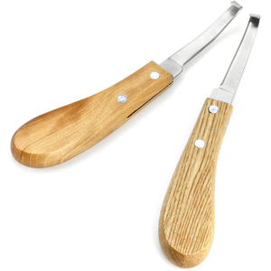 Cuchillo Veterinario para Pezuñas NVC de Primera Calidad, con Filo Afilado y Forma Ovalada, para Caballos y Cabras, Instrumentos Reutilizables - Product Image 5
