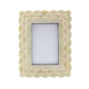 Cadre photo en bois durable et élégant avec logo personnalisé fait main, design écologique en os incrusté - Produit unique - Product Image 1