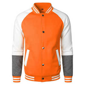 Veste universitaire personnalisée, veste de baseball, veste à boutons pression, veste de collège, OEM, marque privée, streetwear, vêtements d'extérieur - Product Image 6