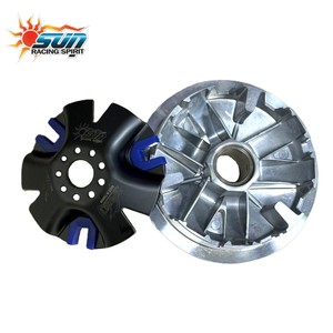 ชุดพูลเลย์ขับ CVT ใหม่ของ SUN RACING สำหรับ Yamaha MIO 125 ผลิตในไต้หวัน อะไหล่เหล็กสำหรับดัดแปลง/อัพเกรดสกู๊ตเตอร์ - Product Image 3