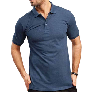Polo pour homme respirant de haute qualité, séchage rapide, 100 % coton, logo personnalisé, vente en gros, uni, vierge, tricoté, imprimé - Product Image 4