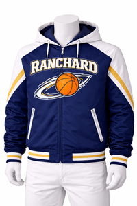 เสื้อแจ็คเก็ตโค้ชบาสเกตบอลมืออาชีพ กันน้ำ น้ำหนักเบา เหมาะสำหรับกีฬากลางแจ้งและกิจกรรมการฝึกสอน - Product Image 3