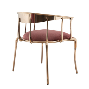 Chaises de salle à manger en tissu fabriquées sur mesure au Vietnam, chaise de salle à manger moderne en velours, réglable, prix raisonnable - Product Image 3