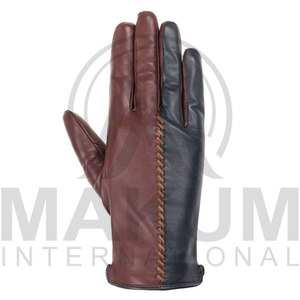 Gants en cuir personnalisés pour hommes et femmes, vente en gros, pour la mode, l'hiver, bleus, fabricant, gants pour la vie quotidienne - Product Image 2