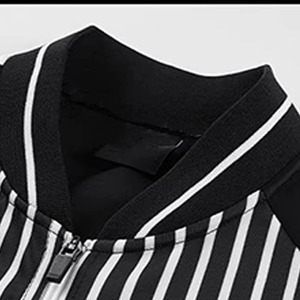 Survêtements d'hiver techniques légers pour hommes, personnalisés par le fabricant, avec fermeture éclair intégrale, en polaire 100 % polyester à motif floral - Product Image 4
