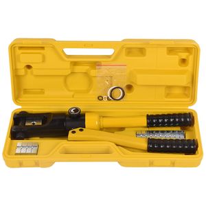 Set di Pinze Idrauliche Manuali per Crimpatura 8 AWG 4/0 AWG con 8 Paia di Matrici per Terminali e Capicorda in Acciaio - Product Image 6