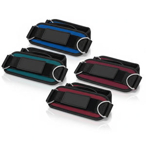 Soporte de tobillo de neopreno para levantamiento de pesas, correas ajustables para máquina de cable, correas deportivas de protección para el tobillo - Product Image 1