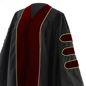 Túnica de Graduación Personalizada 100% Poliéster Unisex para Adultos con Detección de Agujas - Product Image 5