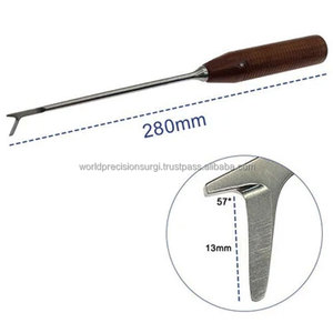 Osteotome vétérinaire de type L Y, manche en bois, couteau à os orthopédique, instrument chirurgical pour la chirurgie orthopédique animale - Product Image 5