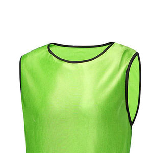 Customized Breathable Lightweight Quick Dry <b>Football</b> Training Vest Soccer <b>Bibs</b> with Screen Printing Best Selling - Product Image 4