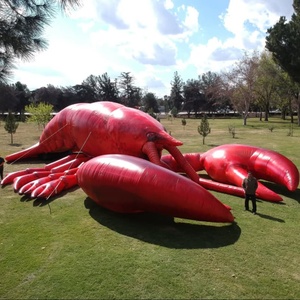 <span class=keywords><strong>Homard</strong></span> Rouge Géant Gonflable en Tissu Oxford avec Logo Personnalisé, Modèle de <span class=keywords><strong>Homard</strong></span> du Maine pour Promotion de Restaurant/Événement de Plage/Festival - Product Image 1