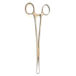 Pinzas Quirúrgicas de Acero Inoxidable de 10 Pulgadas, Instrumentos Médicos Veterinarios Reutilizables y Autoclavables, Herramienta de Agarre de Precisión para Hospital - Product Image 6