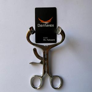 เครื่องมือถ่างปากสำหรับผ่าตัดช่องปาก ยี่ห้อ Dentavex รุ่น Molt Mouth Gag Retractor ทำจากสแตนเลส มีขนาดสำหรับผู้ใหญ่และเด็ก ช่วยยึดปากให้เปิดอยู่ได้เอง - Product Image 2