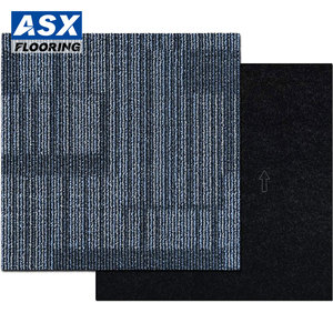 Dalles de moquette commerciales 50 x 50 cm en PP et nylon, dalles de moquette personnalisées <span class=keywords><strong>100x100</strong></span> cm pour salon - Product Image 1