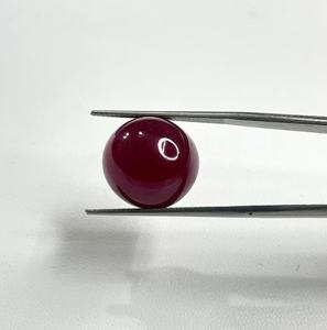Rubí Natural de Alta Calidad, 100% Natural, Color Rojo Rosado, 32.47 Quilates, Corte Redondo, Tratado Termicamente, Gema Suelta para Joyería - Product Image 3
