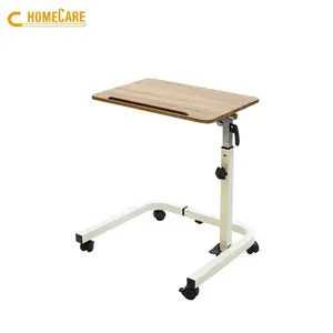 Forniture di assistenza sanitaria ospedale medico multifunzione tavolo laptop carrello laterale tavolo overbed