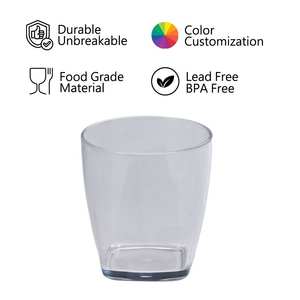 [Holar] Vaso de Plástico Transparente Resistente Hecho en Taiwán para Bebidas, Jugos, Café, Uso en Restaurantes - Product Image 3