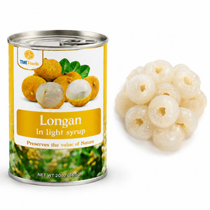 Longan Enlatado de Primera Calidad, Estándar Internacional, Precio Económico, Suministrado por Fabricante Vietnamita, Empacado en Lata de 20oz - Product Image 1