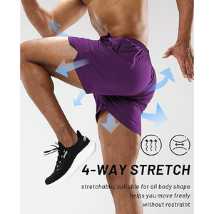 Shorts de sport ignifuges pour hommes, vêtements de travail de sécurité certifiés FR, entraînement en plein air, utilitaire, résistant aux flammes, construction robuste - Product Image 4