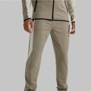 ออกแบบกางเกงขายาวผู้ชายของคุณเอง ดีไซน์แผงต่างๆ ขนาดพลัสไซส์ ทรงหลวม มีกระเป๋าข้าง ใส่สบาย เหมาะสำหรับออกกำลังกาย กางเกงจ็อกเกอร์สำหรับออกกำลังกายผู้ชาย - Product Image 5