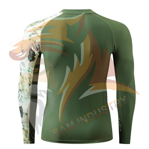 Customized Logo Printing <b>Men</b> <b>Compression</b> <b>Shirts</b> Training & Jogging Wear <b>Men</b> <b>Compression</b> <b>Shirts</b> At Low Price - Product Image 2