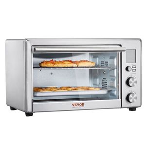 Four à convection 13-en-1 1800W à 2 niveaux, four grille-pain et friteuse à air 28L/29.6Qt, avec grilles en fil métallique pour pizza, appareil de comptoir multifonction - Product Image 1
