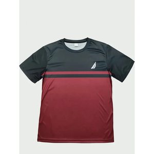 Nueva Camiseta Formal de Cuello Redondo 3D para Hombre, Hecha de Tela de Punto de Poliéster Informal, Elástica, Ligera, de Corte Holgado, con Patrón Sólido y Antiarrugas - Product Image 5