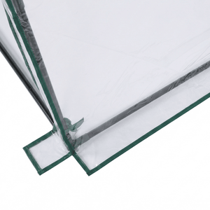 Mini serre en PVC blanc 106*36*36 pouces pour plantes d'intérieur et d'extérieur, jardinage, jardin, cour arrière - Product Image 2