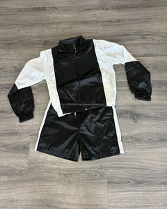 2024 <b>Men's</b> High Street Style <b>Corduroy</b> Windbreaker <b>Shorts</b> Set <b>Short</b> Nylon Windbreaker and <b>Shorts</b> <b>Men's</b> Windbreaker <b>Shorts</b> Set - Product Image 1