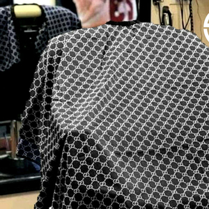 ผ้าคลุมสำหรับแต่งผมผ้าโพลีเอสเตอร์ทนทานเสื้อคลุมสำหรับแต่งผมผลิตจำนวนมาก - Product Image 4