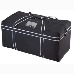 Customized Unisex Gym Duffel <b>Bag</b> 40-55L Oxford Fabric Zipper Closure Soft Handle Large Capacity Casual Solid <b>Navy</b> Blue Design - Product Image 2