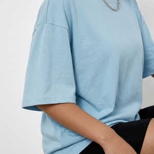 เสื้อยืดผู้หญิงไซส์ใหญ่พิเศษ ผ้าสแปนเด็กซ์/คอตตอน ระบายอากาศได้ดี ไม่เป็นขุย ทรงหลวม ใส่สบาย สำหรับฤดูใบไม้ผลิ/ฤดูร้อน - Product Image 4