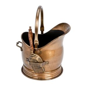 Best Shape Brass Antique Finishes Metal Coal <b>Bucket</b> Handmade Best Quality Coal <b>Bucket</b> <b>Fire</b> Pits Outdoor Accessories - Product Image 1