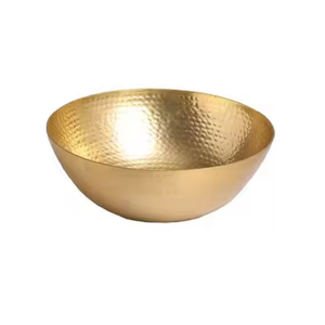 Table Top Bowl Classic Style New Chocolate <b>Server</b> Hammered Gold Finished Chocolate Bowl For Wedding <b>Buffet</b> And Catering Events - Product Image 5