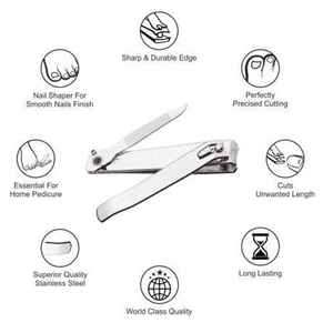 Coupe-ongles portable de haute qualité pour pédicure, coupe-ongles aiguisé fabriqué au Pakistan avec logo personnalisé - Product Image 6