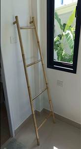 Escalera de Bambú Natural, Tamaño Personalizado, Escalera de Madera Decorativa para Hogar y Jardín, Precio de Fábrica - Product Image 2