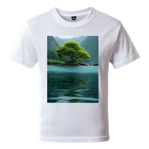 Camiseta Deportiva Casual para Hombre, Diseño Personalizado al por Mayor, 100% Poliéster, Teñida en Prenda, Secado Rápido, Impresión por Transferencia de Calor, Multiposición - Product Image 6