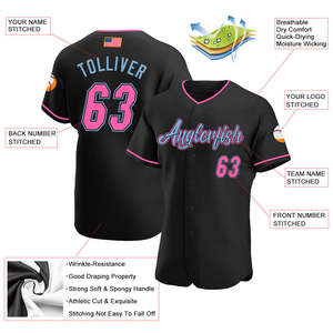 Cheap Rates Best Quality Sublimated Baseball Jerseys Top Customized Sportswear Type Baseball & Softball Wear Jersey - Product Image 1