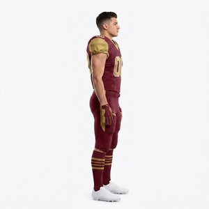 Customized Club American Football Uniform Thermal Regulation Tech% Polyester <b>Material</b> for Men Women Children - Product Image 3