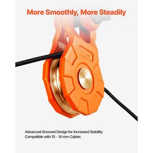 Sistema verricello per recupero fuoristrada per impieghi gravosi 30 T con blocco di recupero e resistenza al taglio di 66.000 libbre per fune da 0,4 pollici e 0,55 pollici - Product Image 5