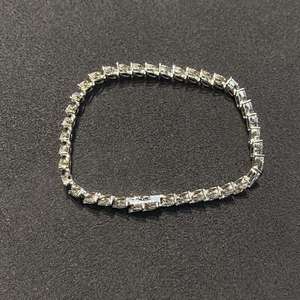 Pulsera de Plata 925 con Diamantes de Moissanita Marquise, Brazalete Tipo Tenis para Mujer, Joyería de Lujo, Regalo para Bodas y Fiestas - Product Image 5
